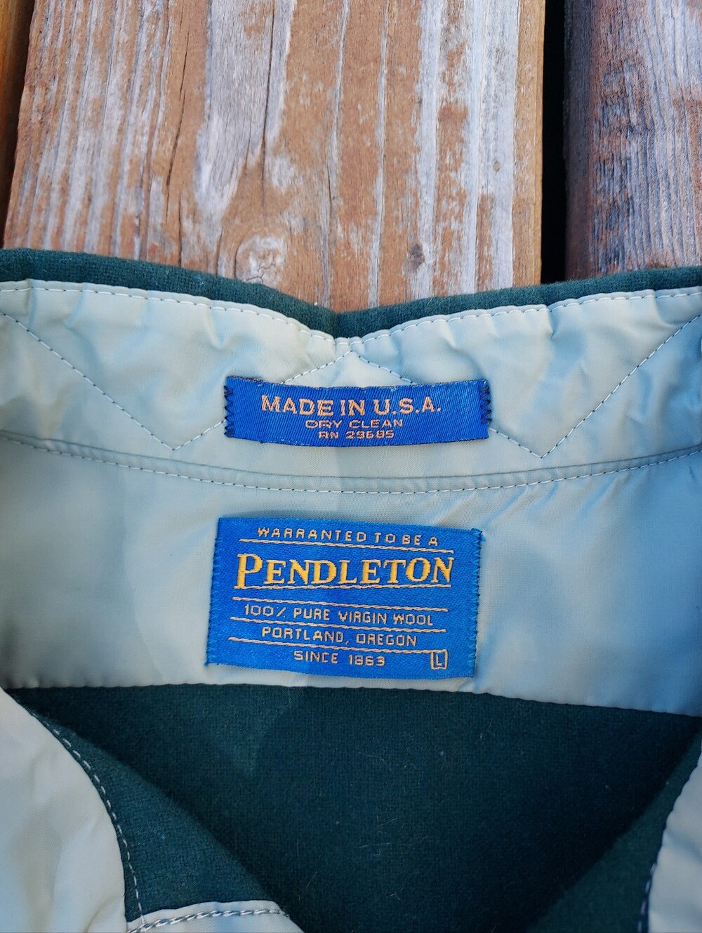 Pendleton Wool Button Down Shirt - Picture 3 of 6